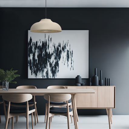 Pendel BILBAO 1xE27/15W/230V beige