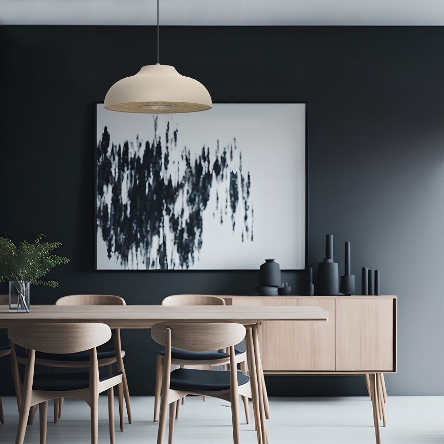 Pendel BILBAO 1xE27/15W/230V beige