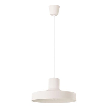 Pendel BILO 1xE27/15W/230V diameter 35 cm cremefarvet