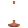 Pendel BILO 1xE27/15W/230V diameter 35 cm orange