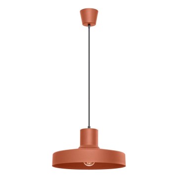 Pendel BILO 1xE27/15W/230V diameter 35 cm orange