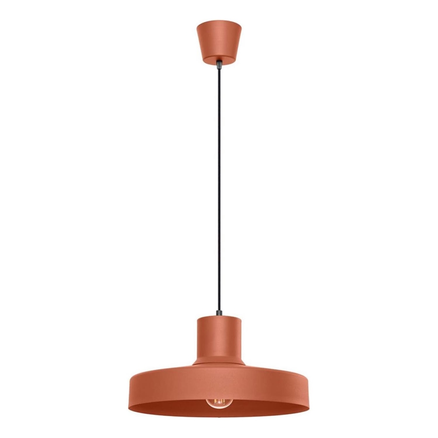 Pendel BILO 1xE27/15W/230V diameter 35 cm orange