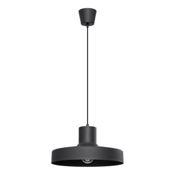 Pendel BILO 1xE27/15W/230V diameter 35 cm sort