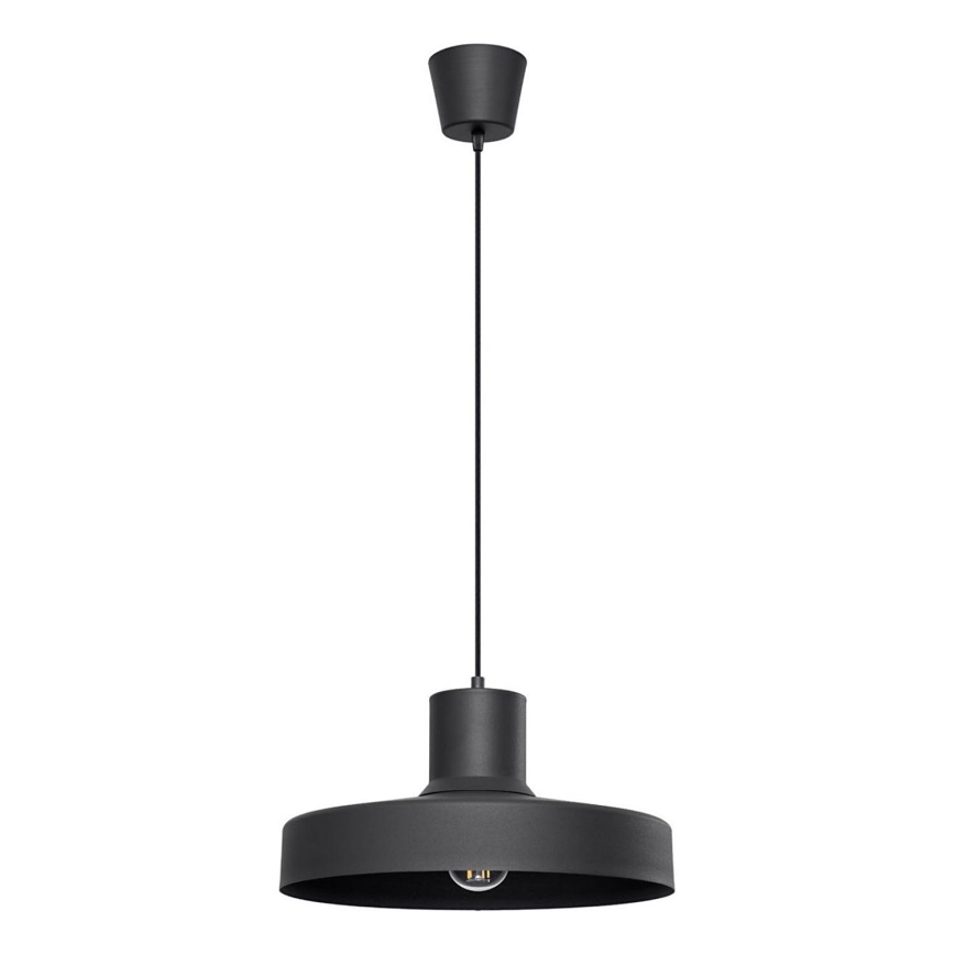 Pendel BILO 1xE27/15W/230V diameter 35 cm sort