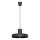 Pendel BILO 1xE27/15W/230V diameter 35 cm sort