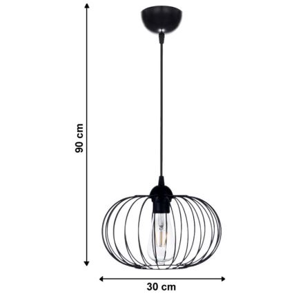 Pendel BOCCA 1xE27/60W/230V