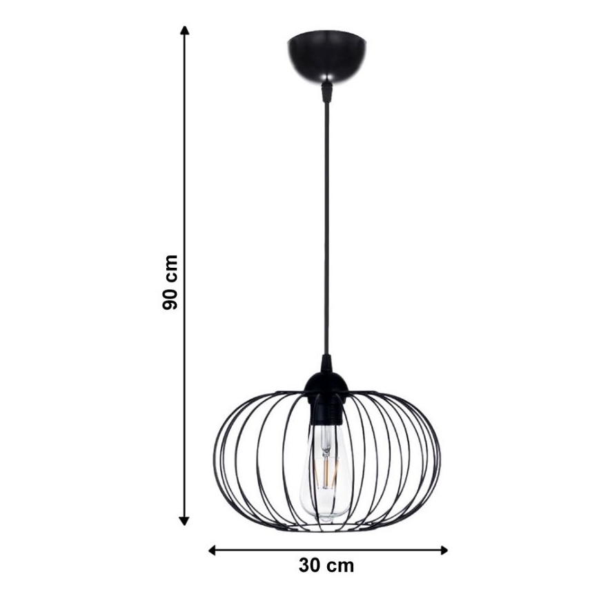 Pendel BOCCA 1xE27/60W/230V