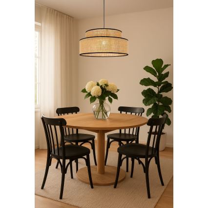 Pendel BOHO 1xE27/60W/230V beige