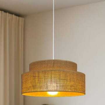 Pendel BOHO 1xE27/60W/230V beige