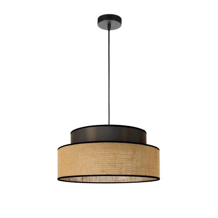 Pendel BOHO 1xE27/60W/230V brun/beige