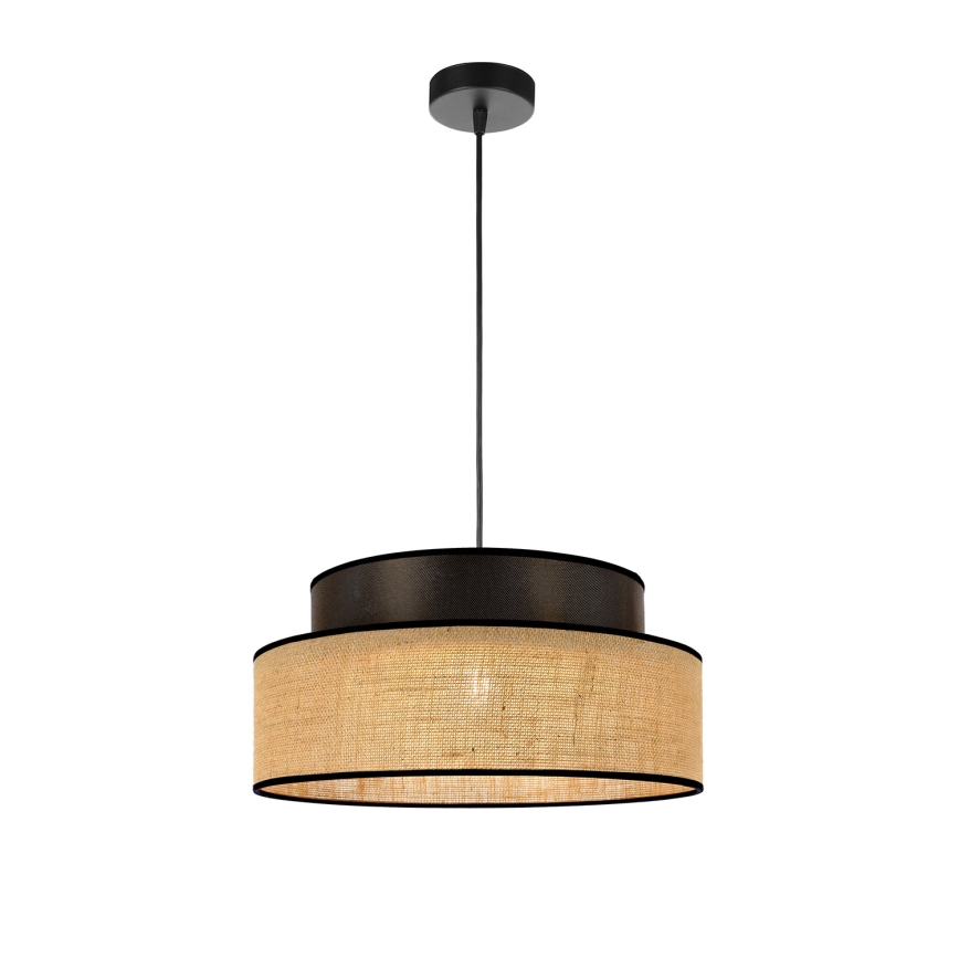 Pendel BOHO 1xE27/60W/230V brun/beige