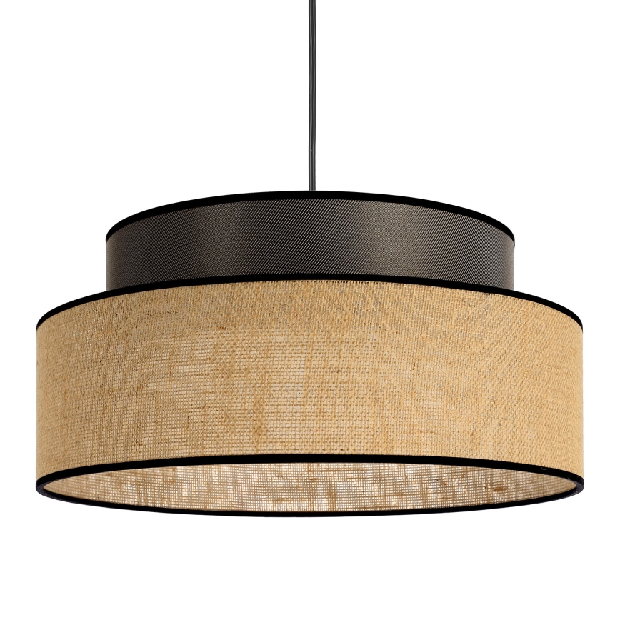 Pendel BOHO 1xE27/60W/230V brun/beige
