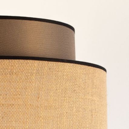 Pendel BOHO 1xE27/60W/230V brun/beige