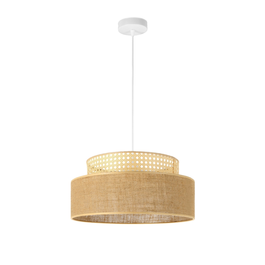 Pendel BOHO 1xE27/60W/230V diameter 40 cm Rattan