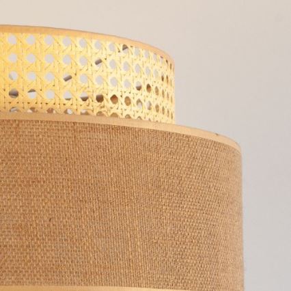 Pendel BOHO 1xE27/60W/230V diameter 40 cm Rattan