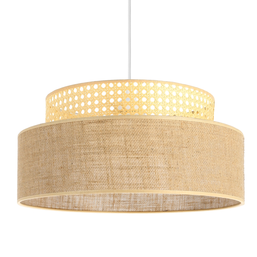 Pendel BOHO 1xE27/60W/230V Rattan