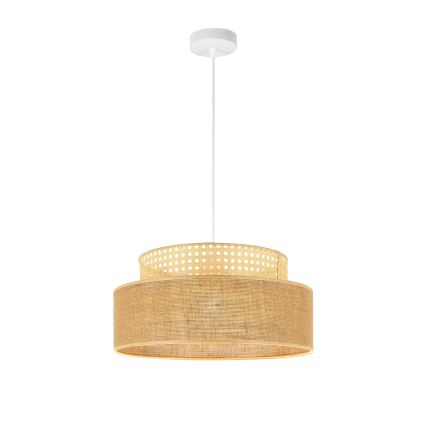 Pendel BOHO 1xE27/60W/230V Rattan
