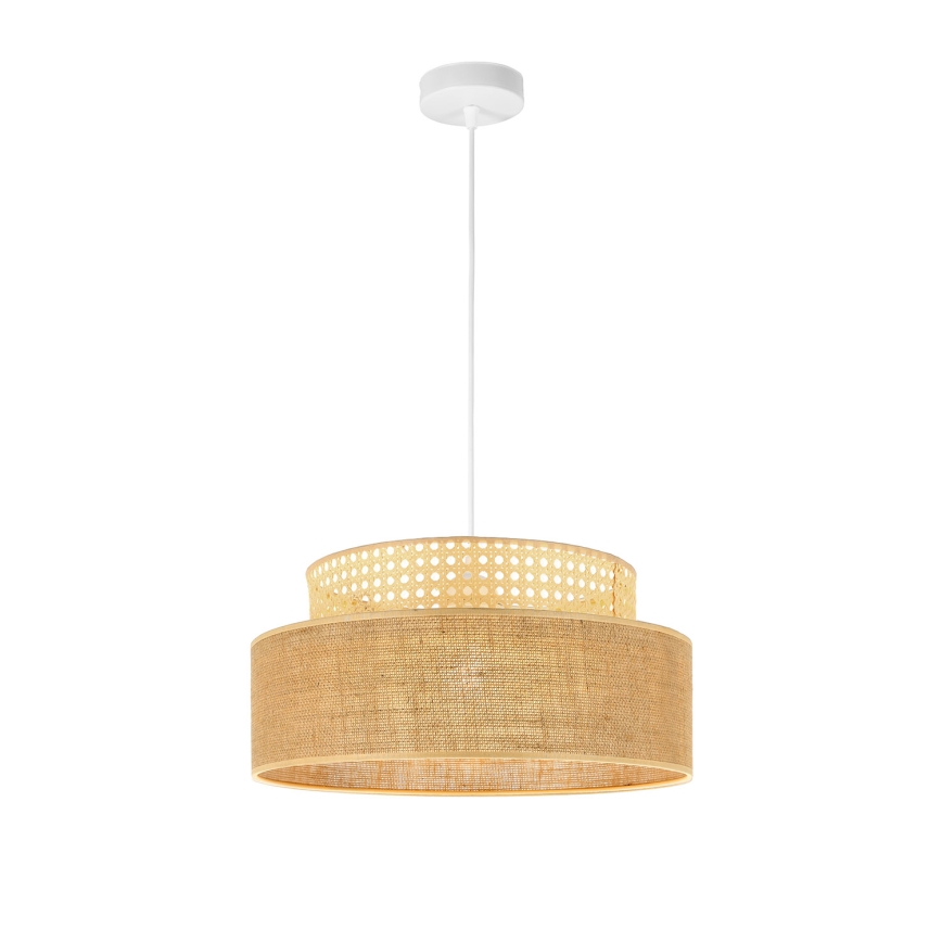 Pendel BOHO 1xE27/60W/230V Rattan