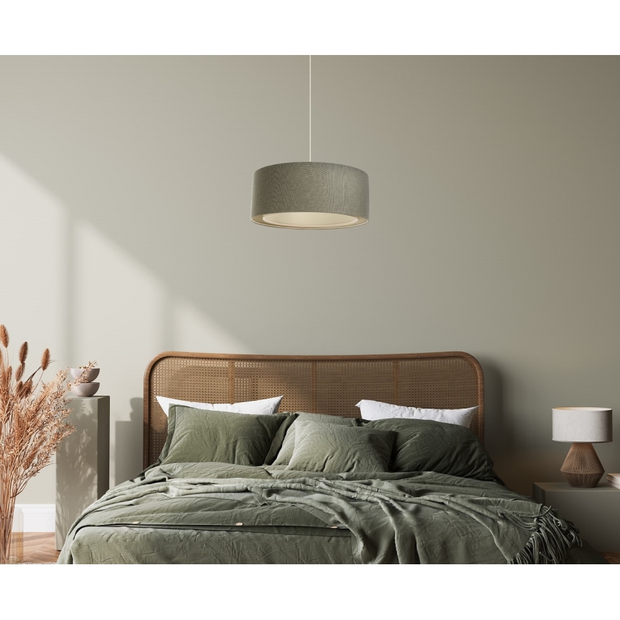 Pendel BOHO TRINITI 1xE27/60W/230V grå