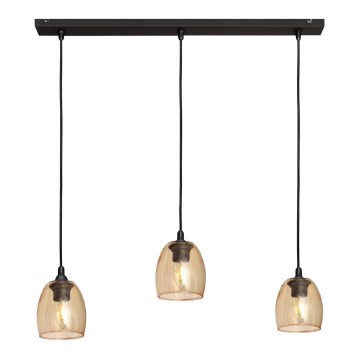Pendel BRILLANT 3xE27/15W/230V beige