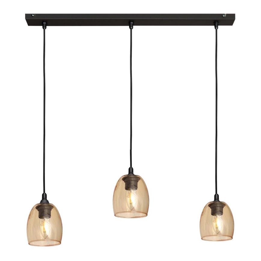 Pendel BRILLANT 3xE27/15W/230V beige
