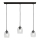 Pendel BRILLANT 3xE27/15W/230V transparent