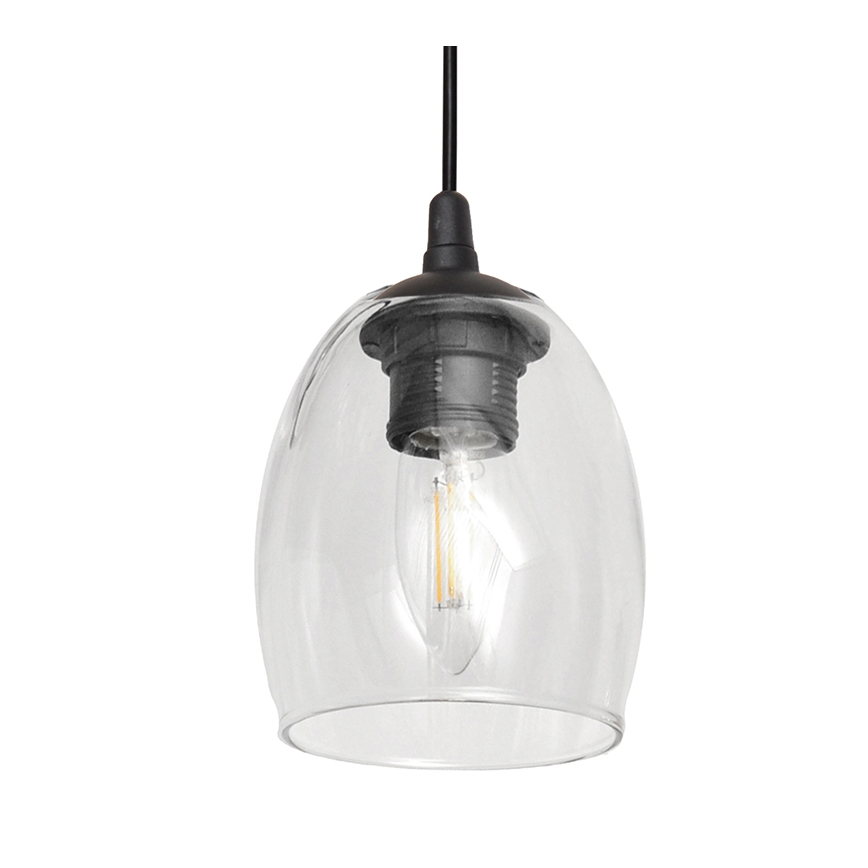 Pendel BRILLANT 3xE27/15W/230V transparent