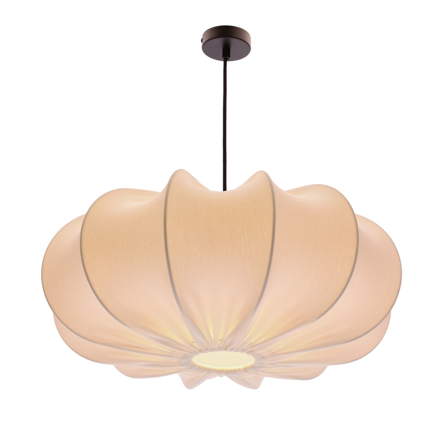 Pendel CAFEE med kabel 1xE27/40W/230V, diameter 52 cm, hvid