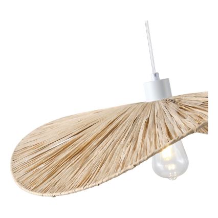 Pendel CALYPSO 1xE27/15W/230V diameter 55 cm bambus