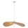 Pendel CALYPSO 1xE27/40W/230V diameter 70 cm bambus
