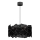 Pendel CAMO 3xE27/15W/230V sort