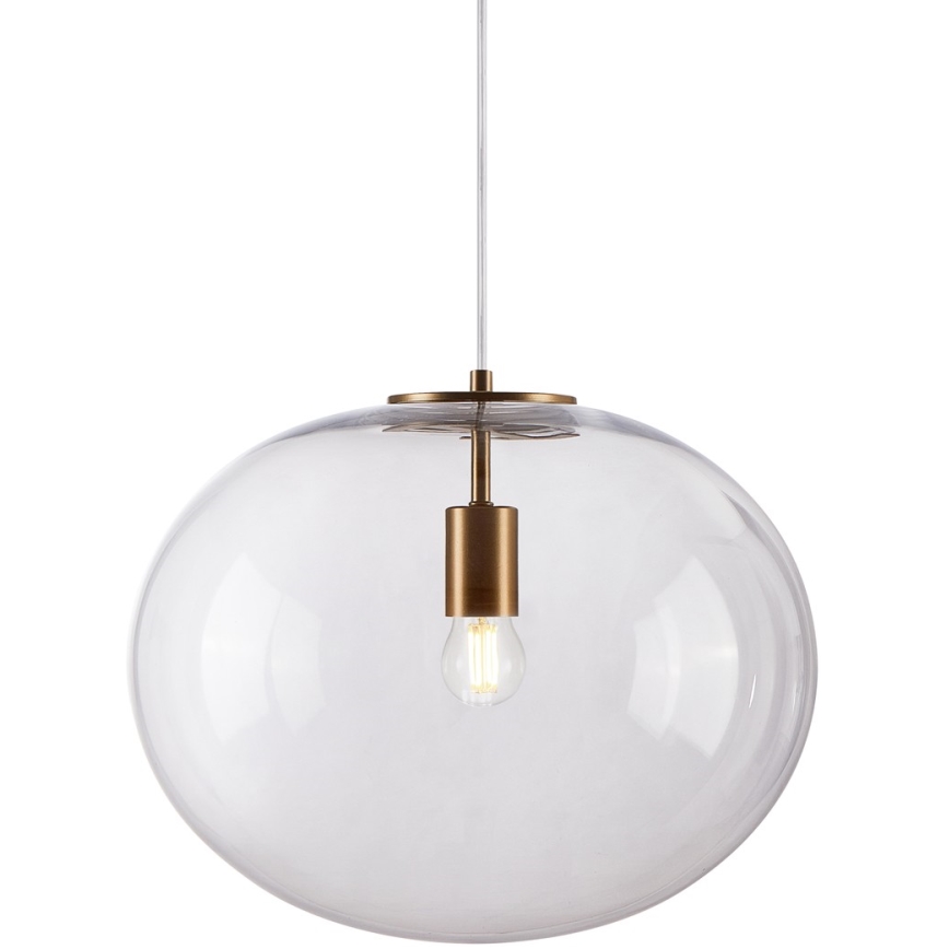 Pendel CAMPANIA 1xE27/60W/230V guldfarvet