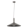 Pendel CAPRI 1xE27/15W/230V diameter 50 cm antracit/grå
