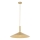 Pendel CAPRI 1xE27/15W/230V diameter 50 cm guldfarvet