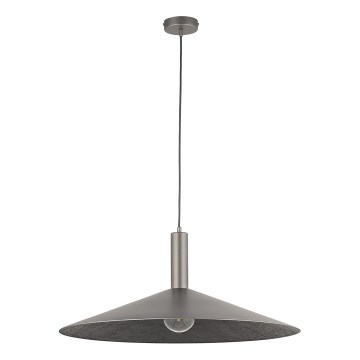 Pendel CAPRI 1xE27/15W/230V diameter 70 cm antracit/grå