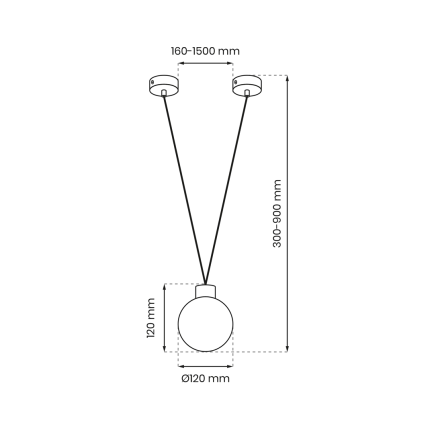 Pendel CAPRI 1xG9/7W/230V