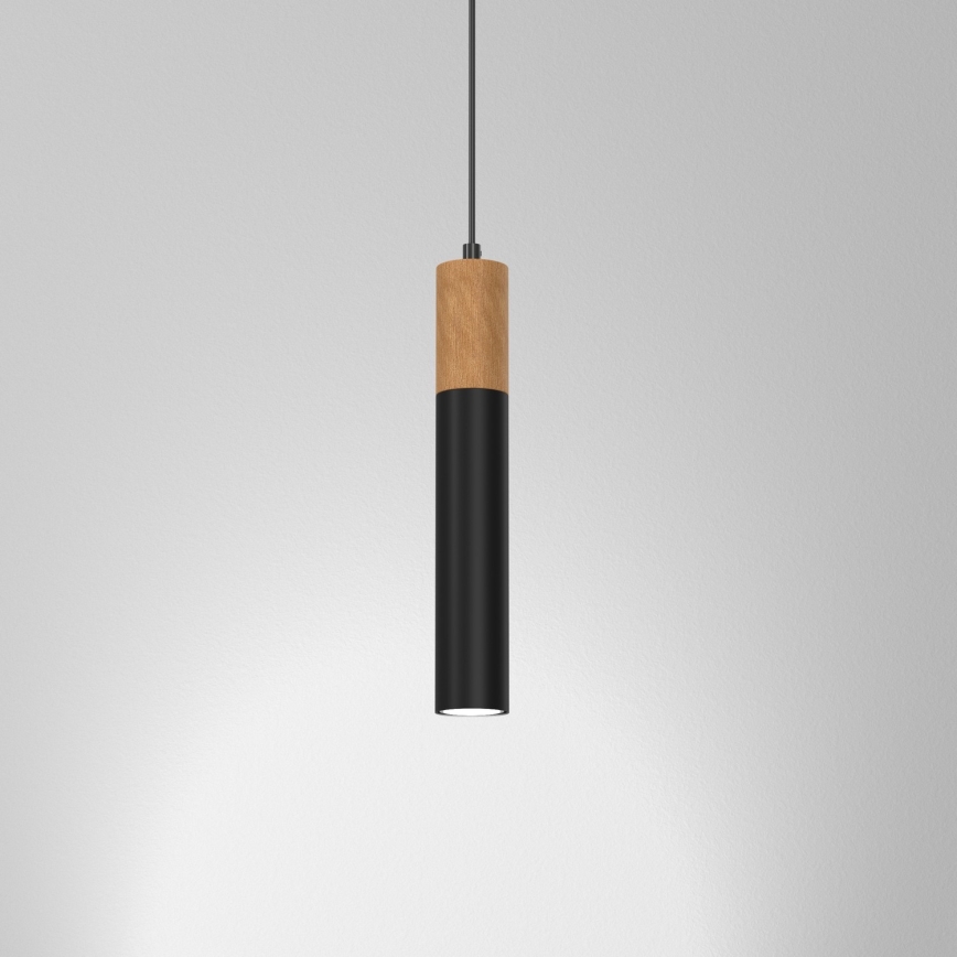 Pendel CASSA 1xGU10/60W/230V sort