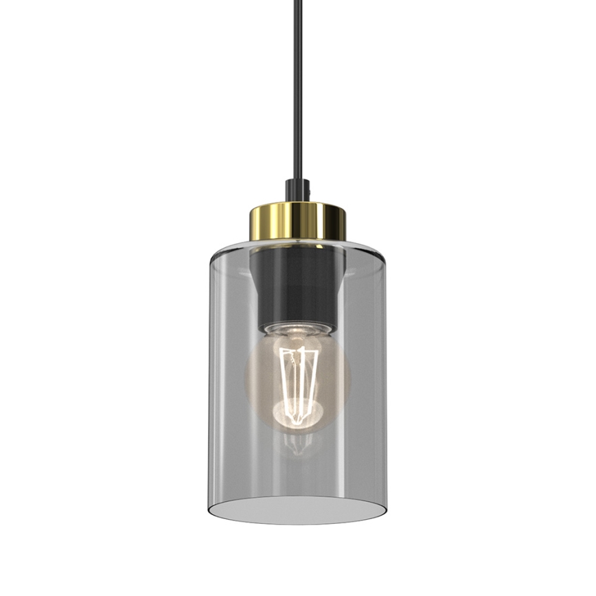 Pendel CHIC 1xE27/60W/230V sort/grå