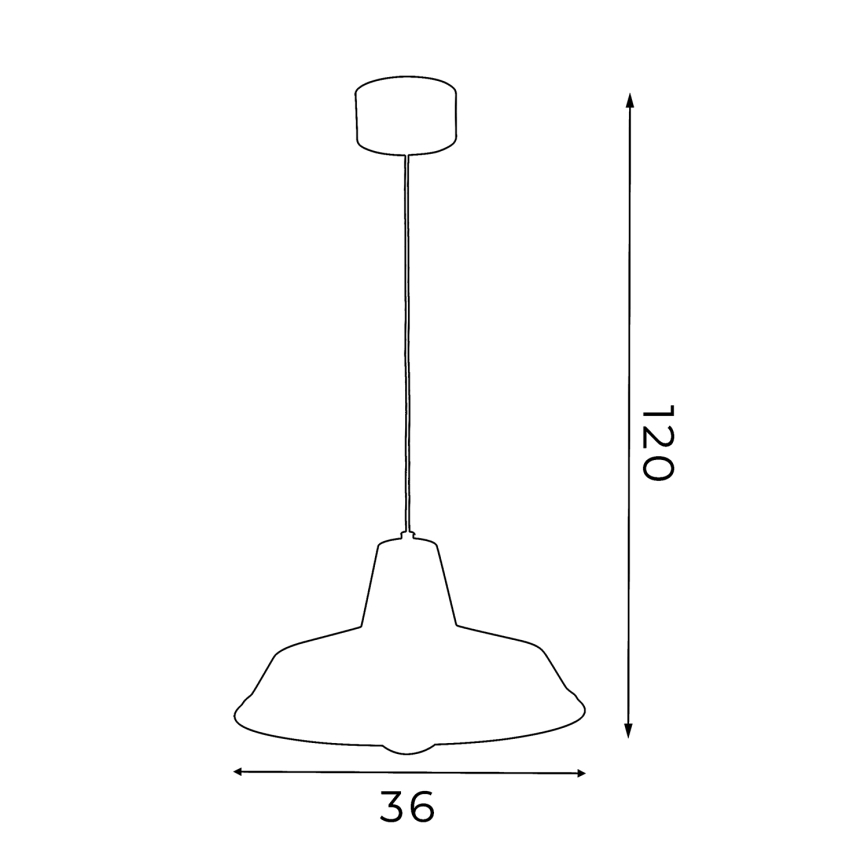 Pendel CLASS 1xE27/15W/230V beige