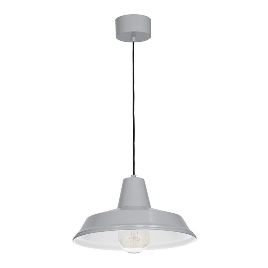 Pendel CLASS 1xE27/60W/230V grå