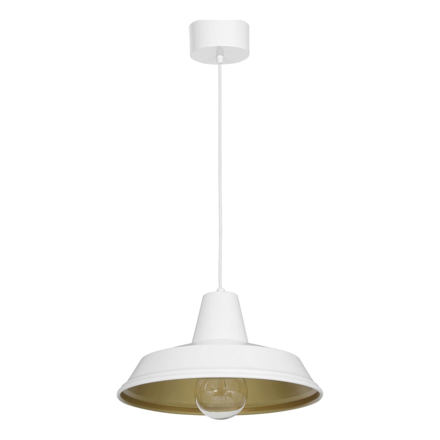 Pendel CLASS 1xE27/60W/230V hvid