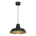 Pendel CLASS 1xE27/60W/230V sort