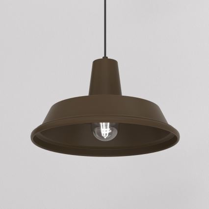 Pendel CLASS på ledning 1xE27/15W/230V, brun