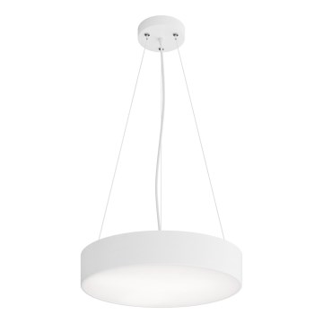 Pendel CLEO 3xE27/24W/230V diameter 40 cm hvid