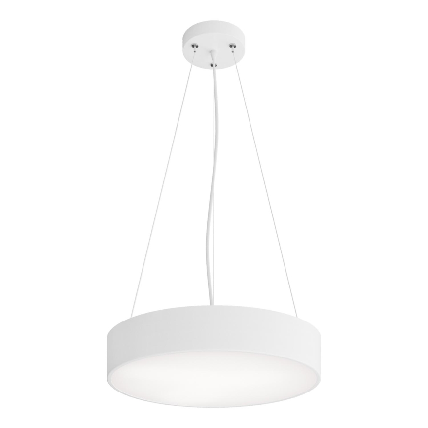 Pendel CLEO 3xE27/24W/230V diameter 40 cm hvid
