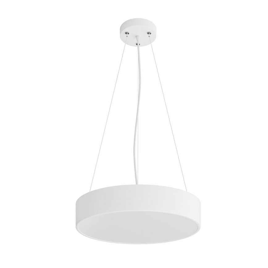 Pendel CLEO 3xE27/24W/230V diameter 40 cm hvid