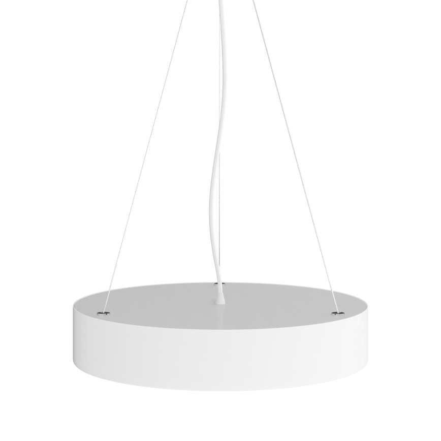 Pendel CLEO 3xE27/24W/230V diameter 40 cm hvid