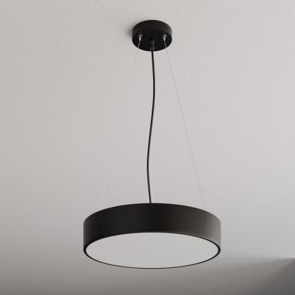 Pendel CLEO 3xE27/24W/230V diameter 40 cm sort