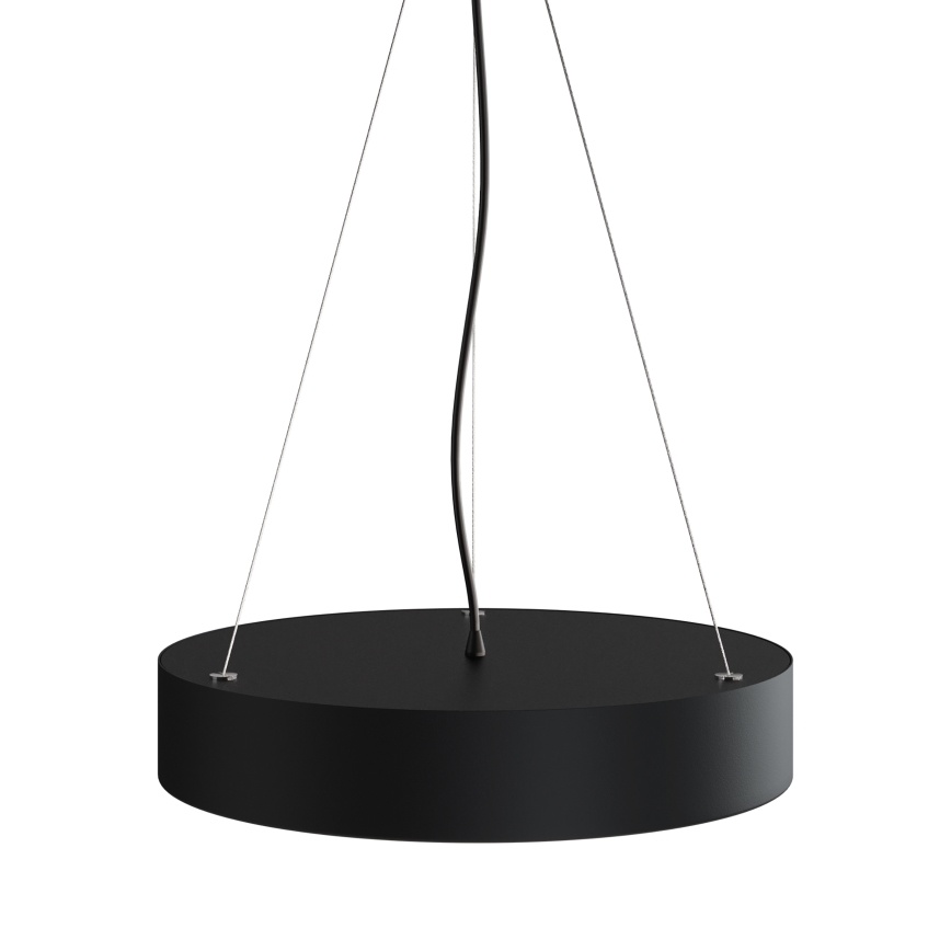 Pendel CLEO 3xE27/24W/230V diameter 40 cm sort