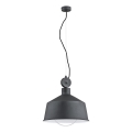 Pendel CORA 1xE27/15W/230V grå